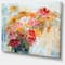 Designart - Flowers in Vase Painted - Floral Art Canvas Print